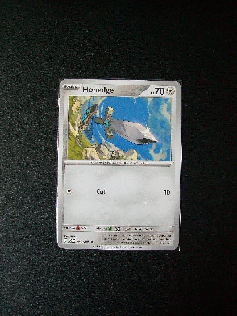 3783. Nieuwe Pokemon Kaart HONEDGE HP 70 (056/088), Verzenden, Nieuw, Losse kaart