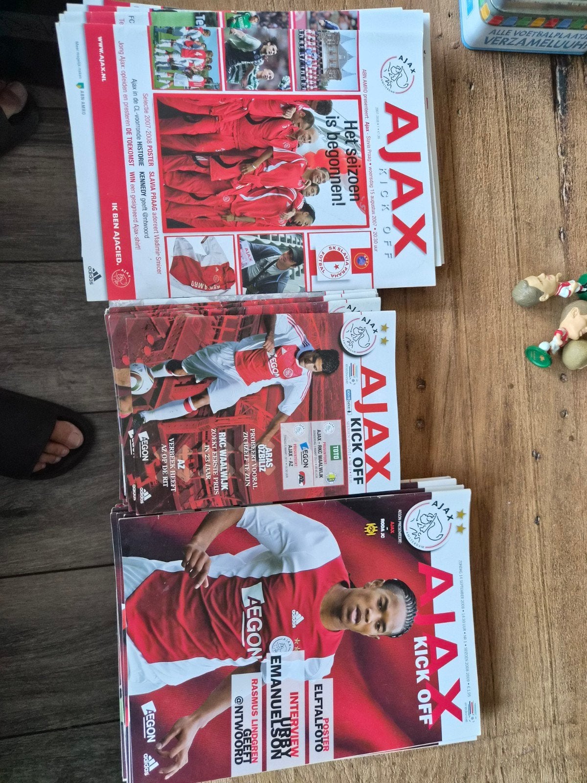 Ajax Kick Off magazines 2007-2011 (niet compleet), Ophalen of Verzenden, Gelezen, Sport en Vrije tijd