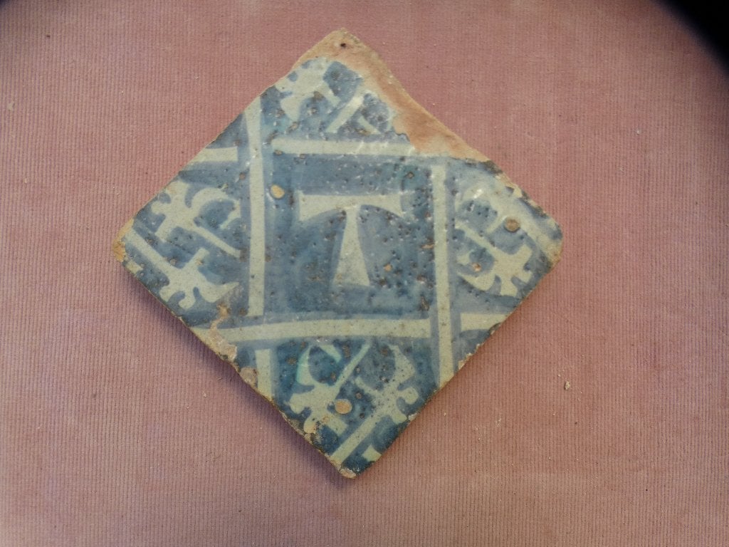 Tegel uit Spanje, Valencia 15/16e eeuw., Verzenden
