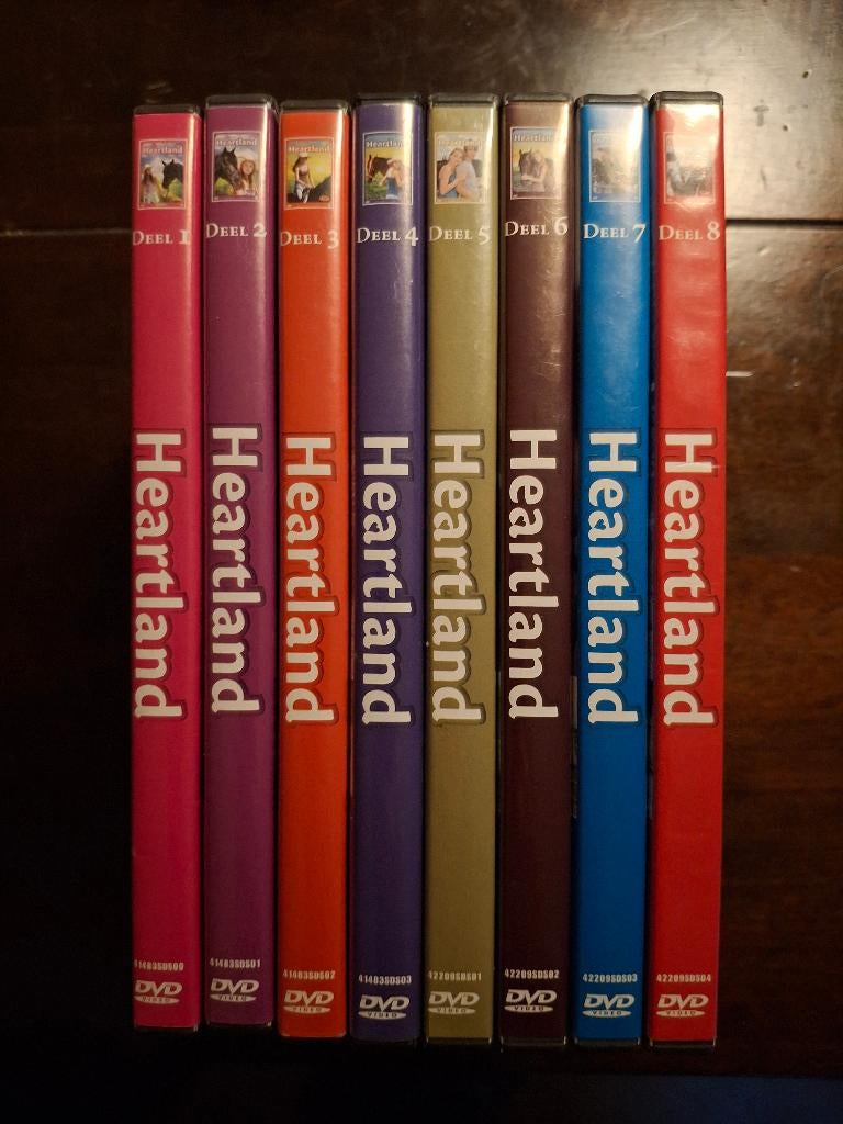 Heartland deel 1 - 8 DVD, Cd's en Dvd's, Dvd's | Tv en Series, Alle leeftijden, Ophalen, Gebruikt