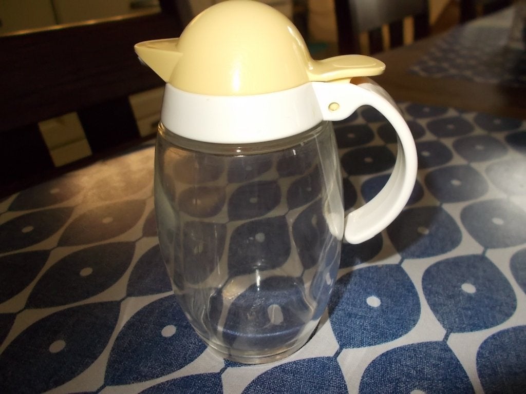 Emsa glazen melkkannetje., Ophalen of Verzenden