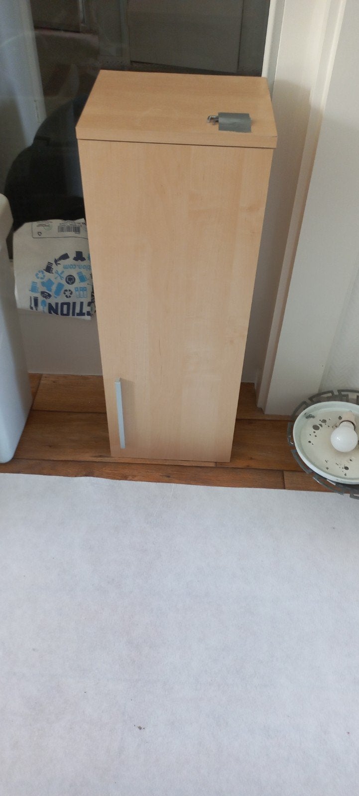 Houten kastje met planken - 80x30x27 cm, Huis en Inrichting, Ophalen of Verzenden, Gebruikt