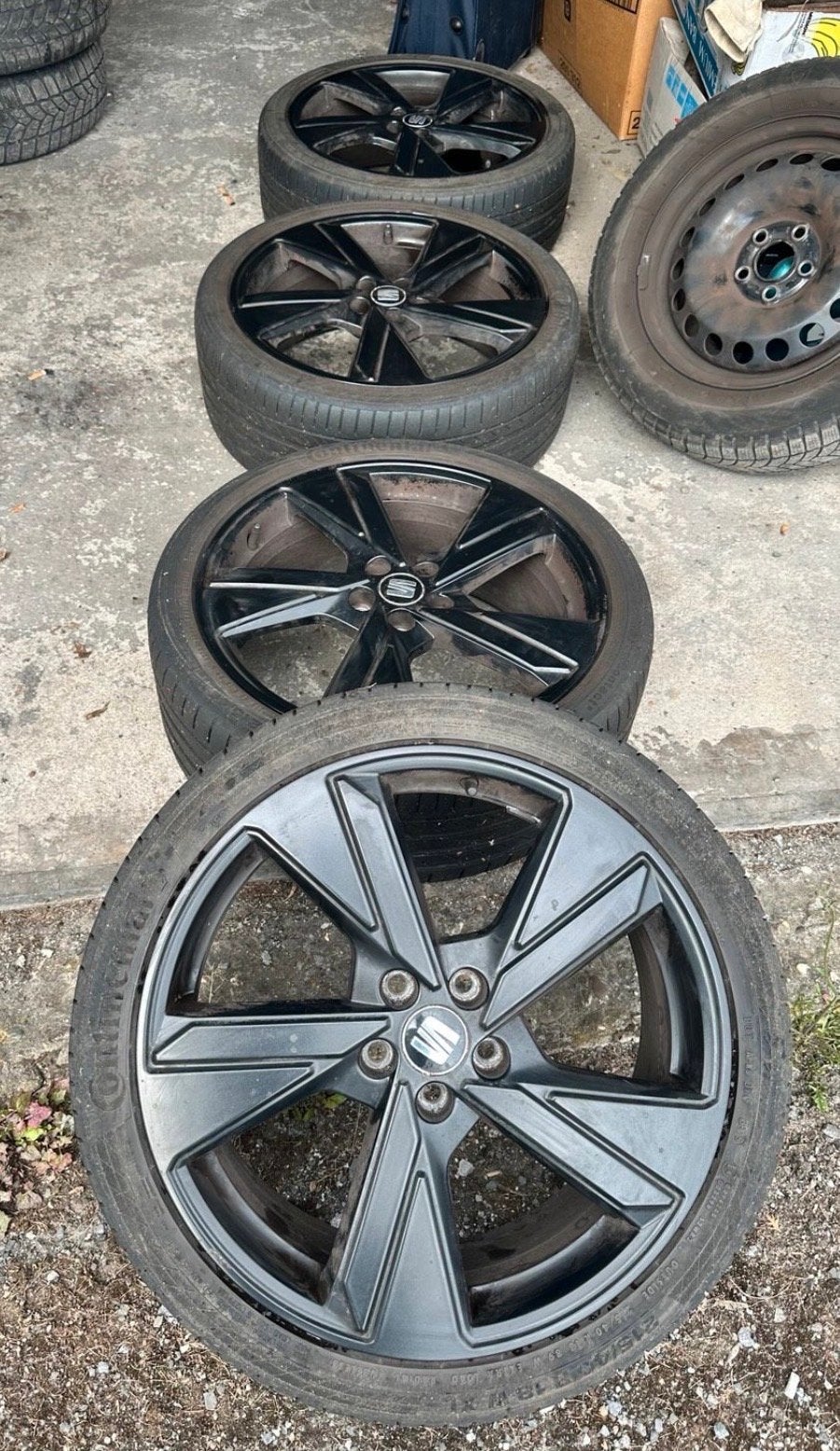 Seat 18 Inch Performance Velgen Ibiza KJ Polo 5x100 GTI, Ophalen, 18 inch, Banden en Velgen, Personenwagen