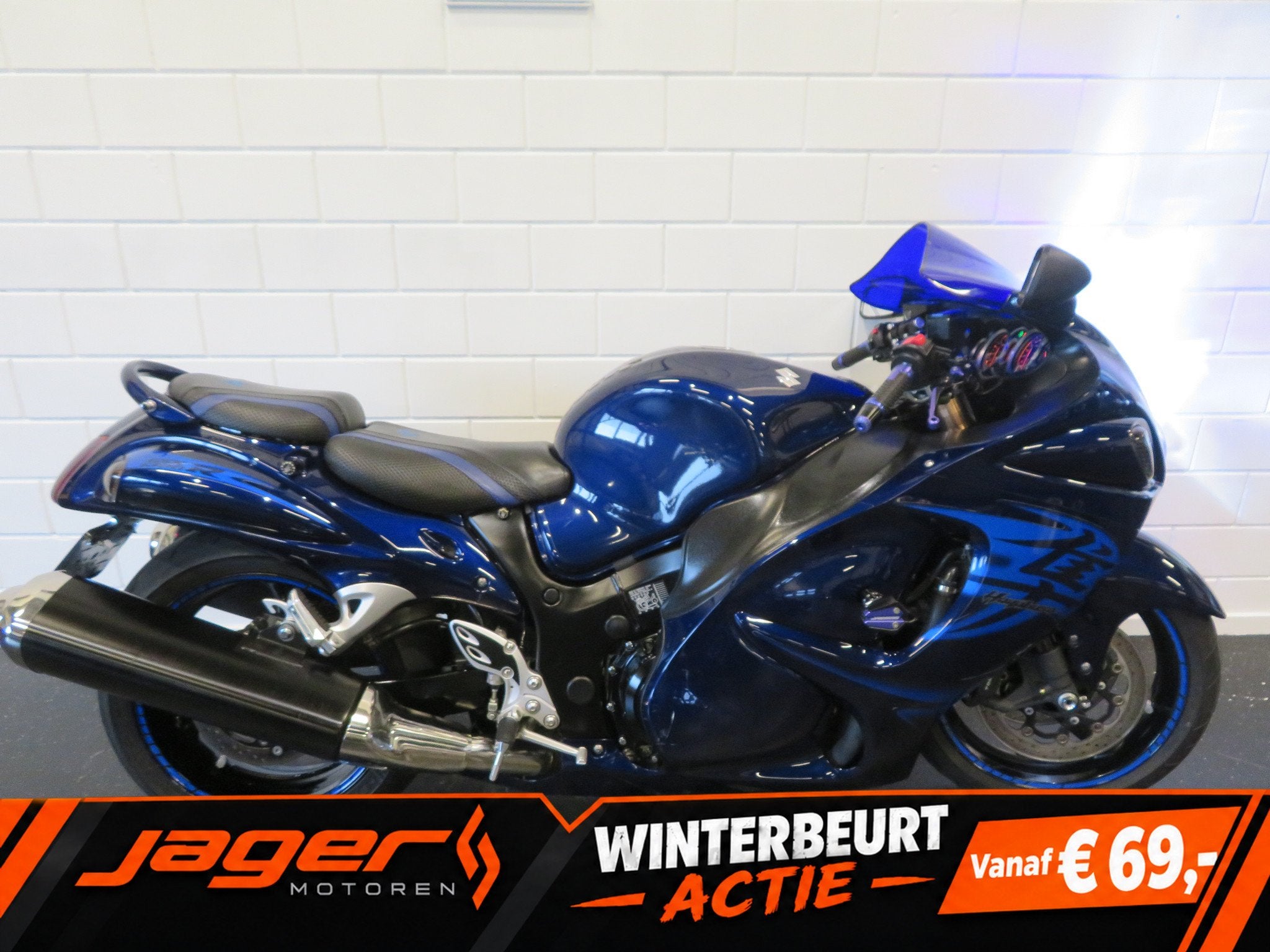 Suzuki HAYABUSA GSX 1300 SUPERSTRAK! (bj 2011), 1340 cc, Super Sport, Gebruikt, Bedrijf