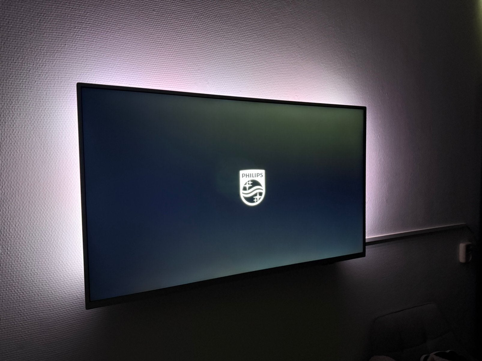 Philips TV met backlight storing - voor onderdelen/reparatie, Ophalen, Philips, LED, 50 Hz