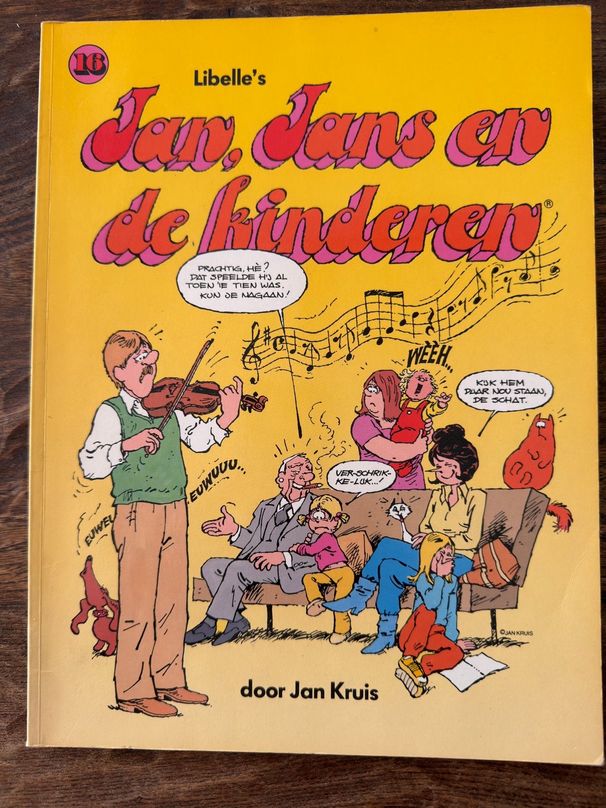 Jan, Jans en de Kinderen 16 – Eerste druk 1986 – Jan Kruis, Ophalen, Zo goed als nieuw