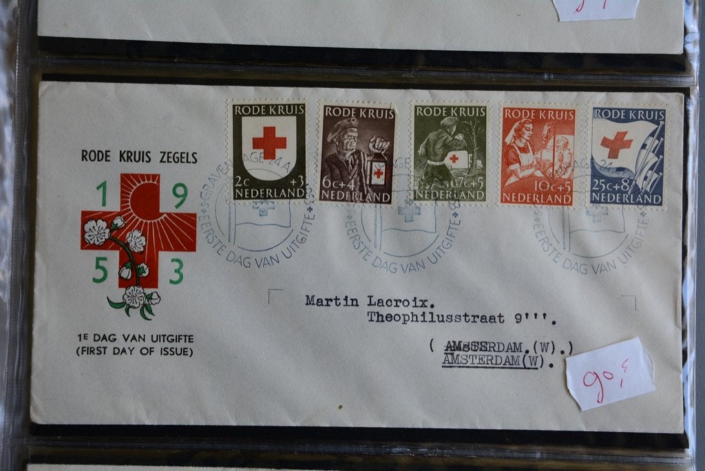 Rode Kruis 1953, Ophalen of Verzenden, Nederland