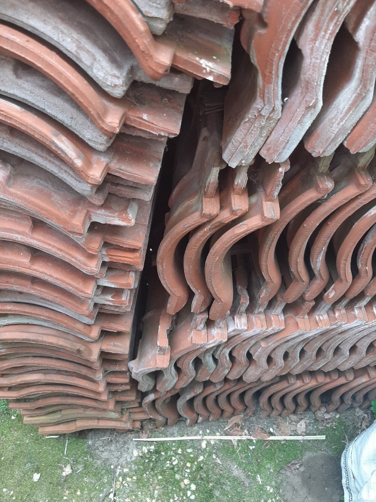 450 stuks Waalkleipan dakpannen - Depafa Deest, Ophalen, Gebruikt, Steen of Klei, 15 m² of meer