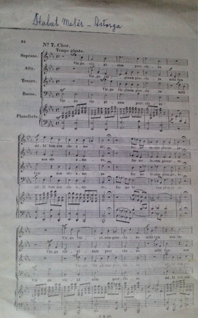 Stabat Mater - Astorga, Piano, Gebruikt, Klassiek, Ophalen of Verzenden