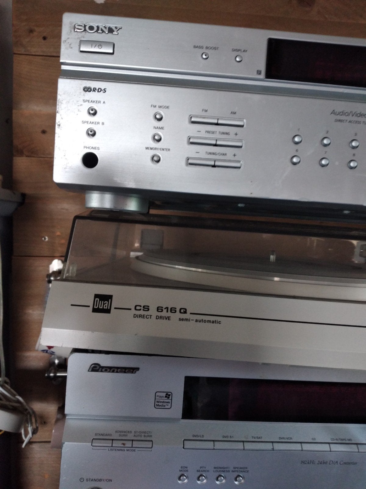 Diverse audioapparatuur: Sony, Pioneer, Dual, Akai, Ophalen of Verzenden, Cassettedeck, Pioneer