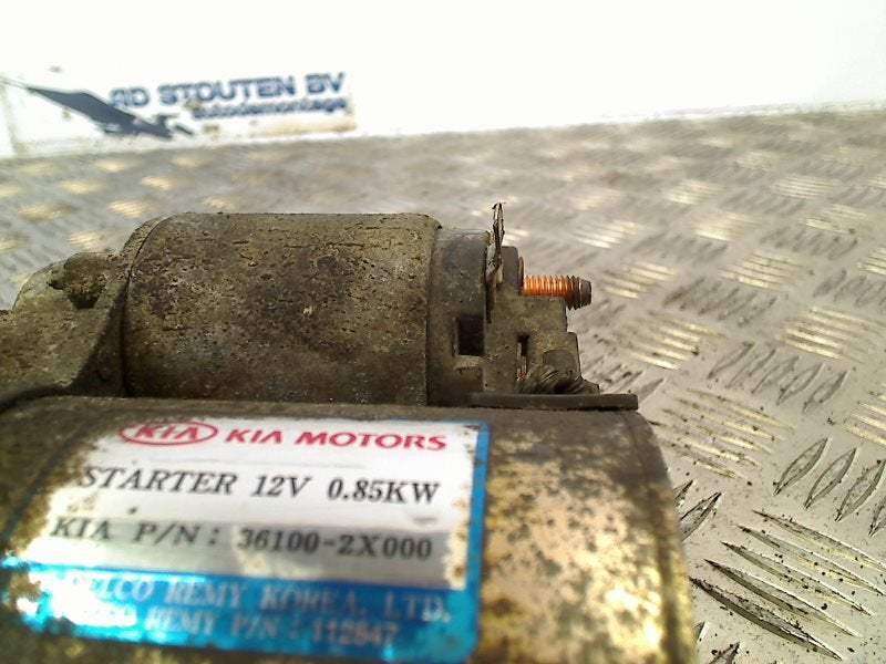 Startmotor Kia Rio (DC22/24) (2002-09/2005-06) 361002X000, Info@kia.de, Kia Deutschland GmbH, Gebruikt, Theodor-Heuss-Allee 11, Frankfurt am Main 60486, , Duitsland