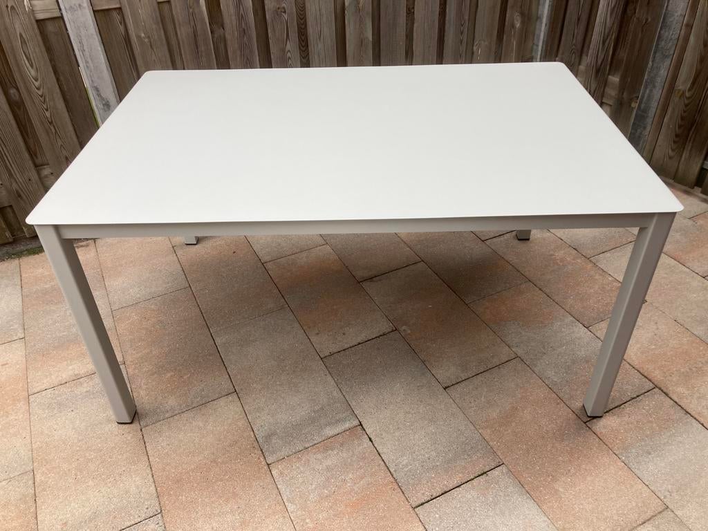4SO 4 Seasons Eco Tuintafel Terrastafel, Ophalen, Zo goed als nieuw, Rechthoekig, Aluminium