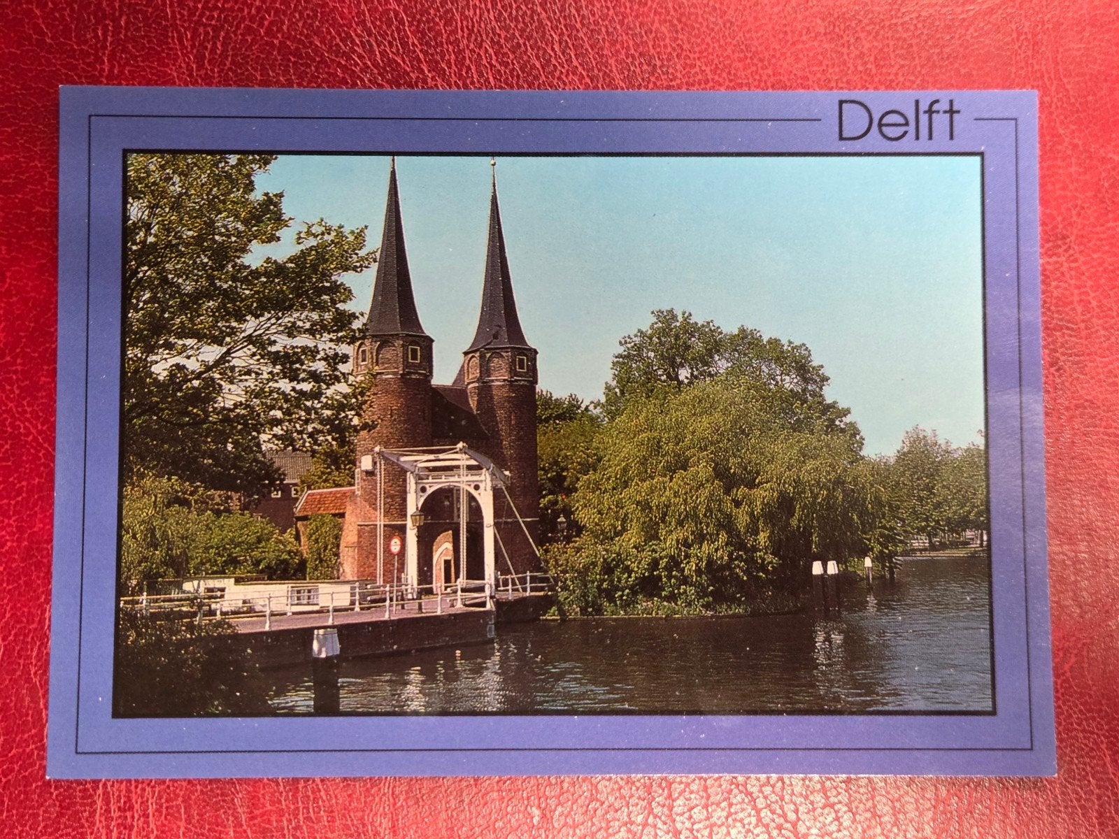 Delft Oostpoort met ophaalbrug, Ophalen of Verzenden, 1960 tot 1980, Zuid-Holland