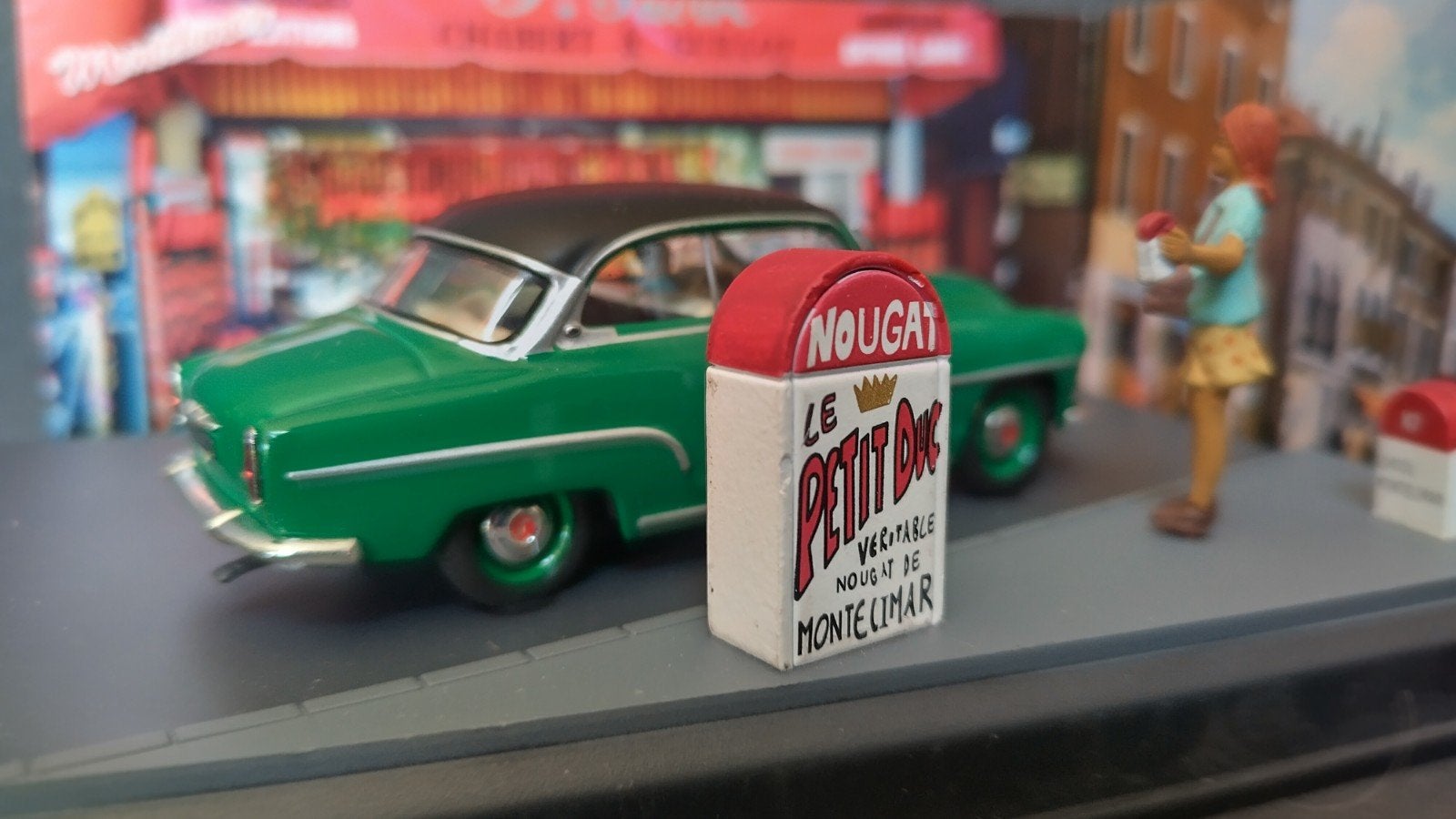 Simca Aronde Grand Large 1:43 Altaya La Route Bleue RN7 Pol, Overige merken, Auto, Verzenden, .