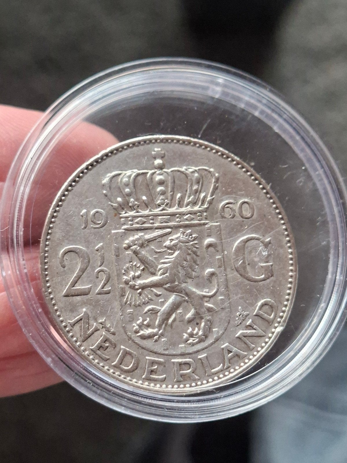 Rijksdaalder Juliana 1960 Zilver, Koningin Juliana, Zilver, Ophalen of Verzenden, Losse munt