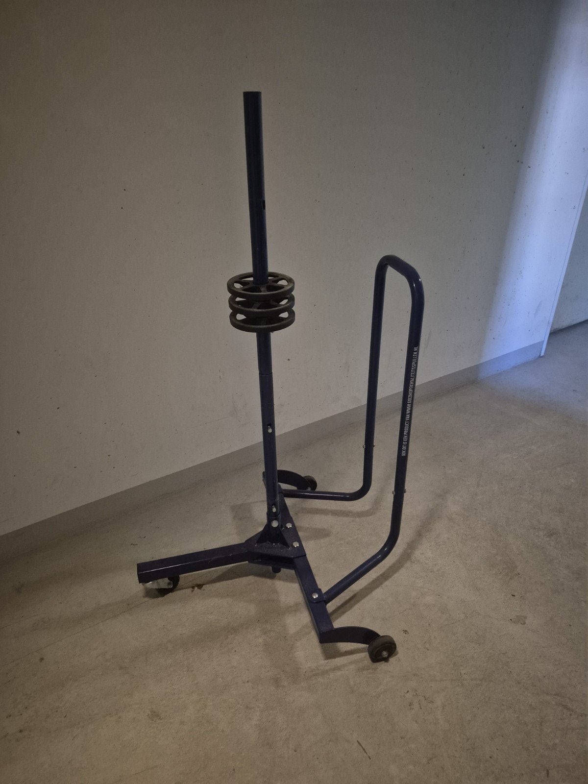 Verrijdbare standaard voor banden/wielen, Ophalen, Gebruikt