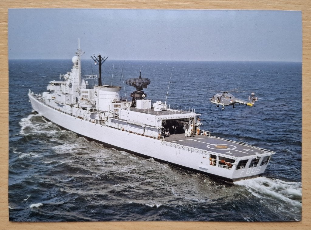 Foto marine: Hr Ms Van Kinsbergen (F809), Ophalen of Verzenden, Marine, Nederland, Foto of Poster