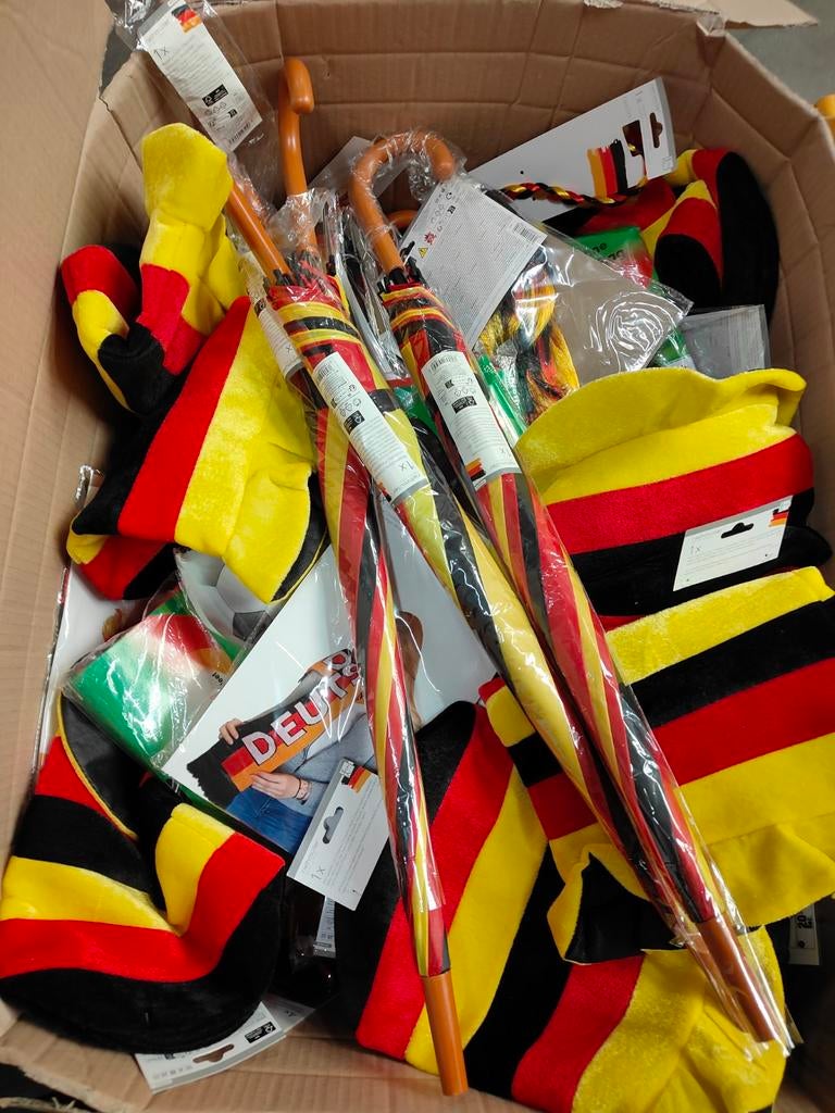 Duitse producten voor voetbal of braderie, Ophalen, ., ., .