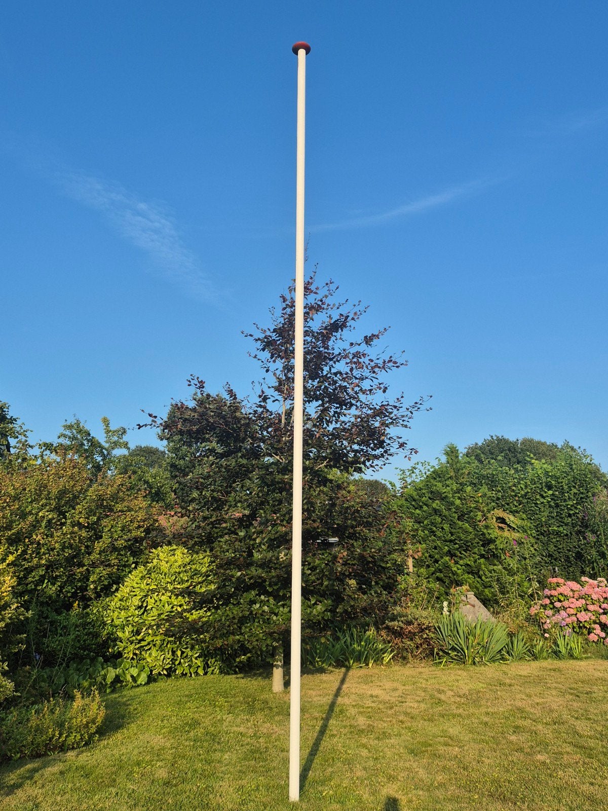 vlaggenmast 6 meter, Tuin en Terras, Ophalen, Gebruikt
