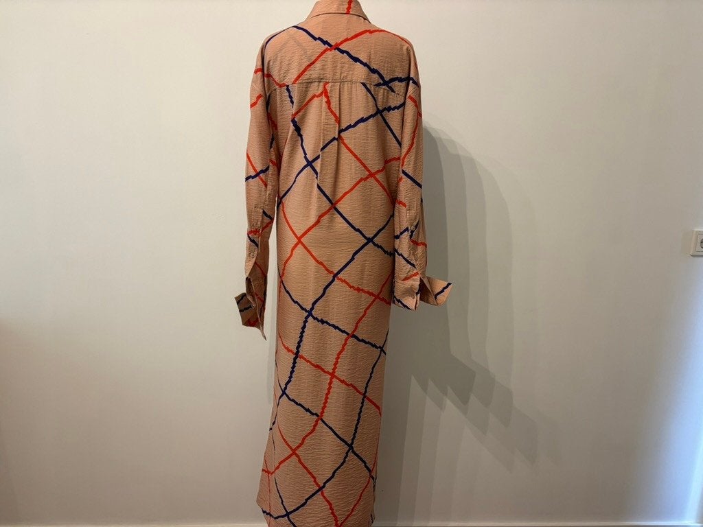 Nieuwe Essentiel Antwerp Jemma Waist Ties Maxi Jurk Mt 40, Maat 38/40 (M), Meerkleurig, Nieuw, Ophalen of Verzenden