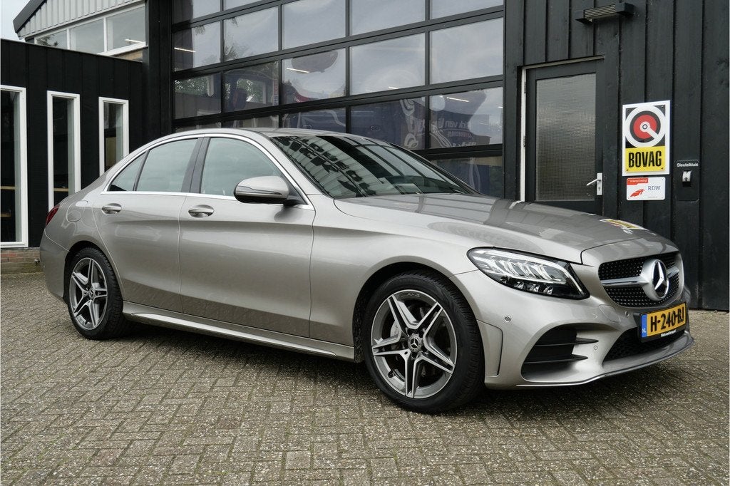 Mercedes-Benz C-Klasse 180 Business Solution AMG | NL-Auto |, Auto's, Automatische klimaatregeling, Sedan, 16 km/l, 5 stoelen