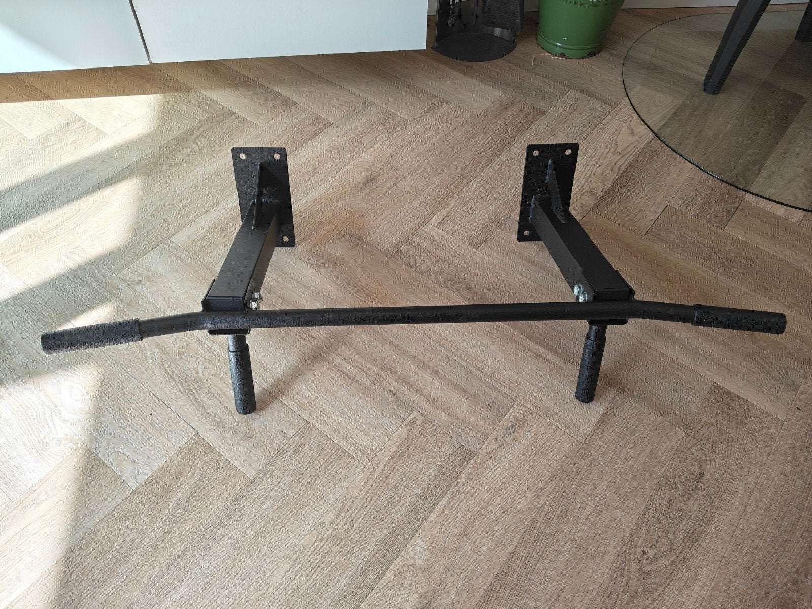 Pull up bar / Rekstok voor plafond, Ophalen of Verzenden, Gebruikt, Buik, Oprekstang