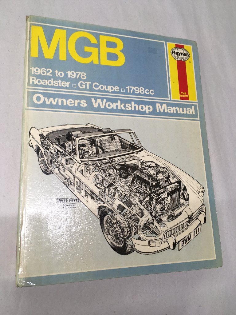 Haynes MGB owners Workshop Manual., Ophalen