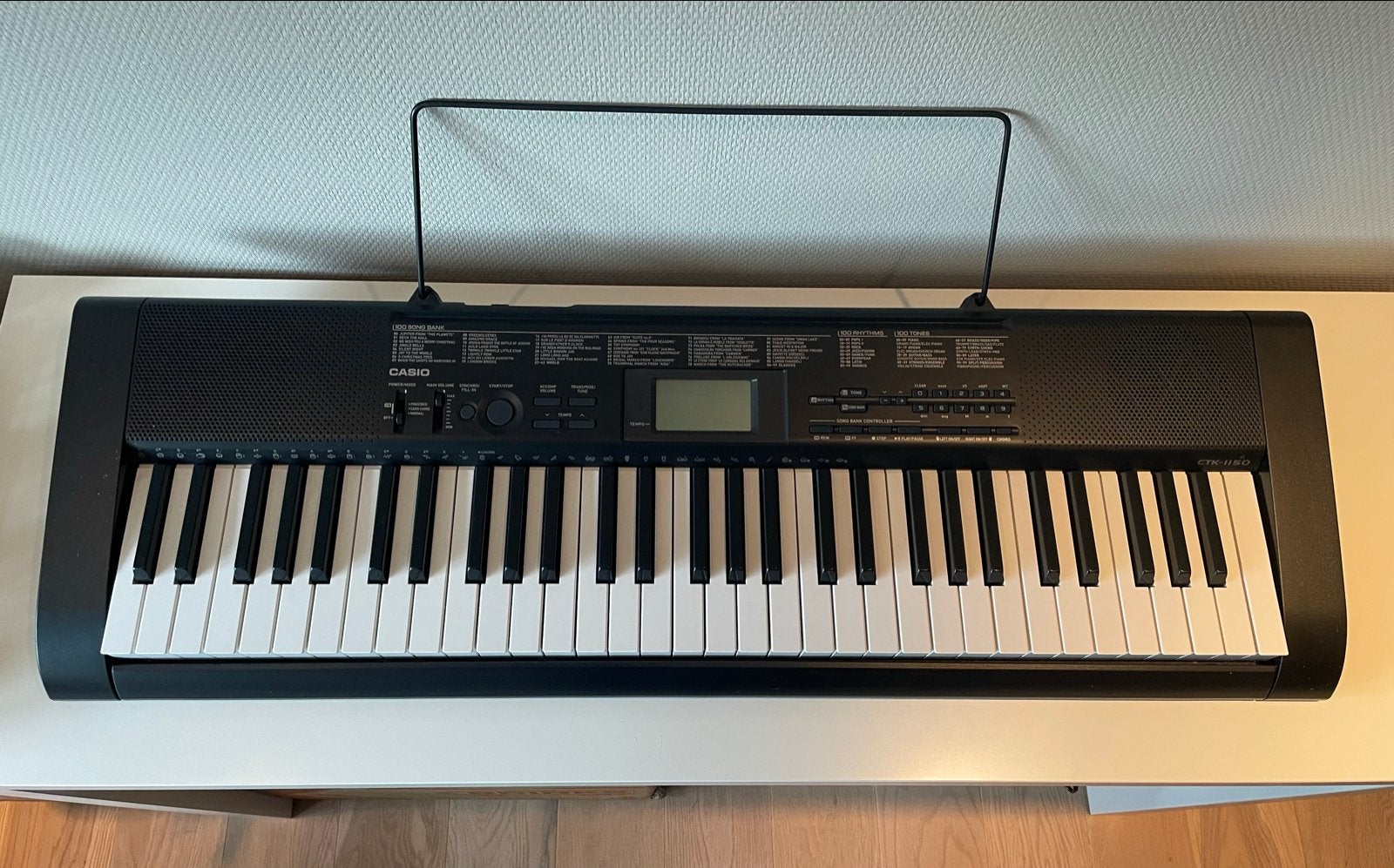Casio CTK-1150 Keyboard - Zo goed als nieuw, Muziek en Instrumenten, Casio, 61 toetsen, Ophalen of Verzenden, Zo goed als nieuw