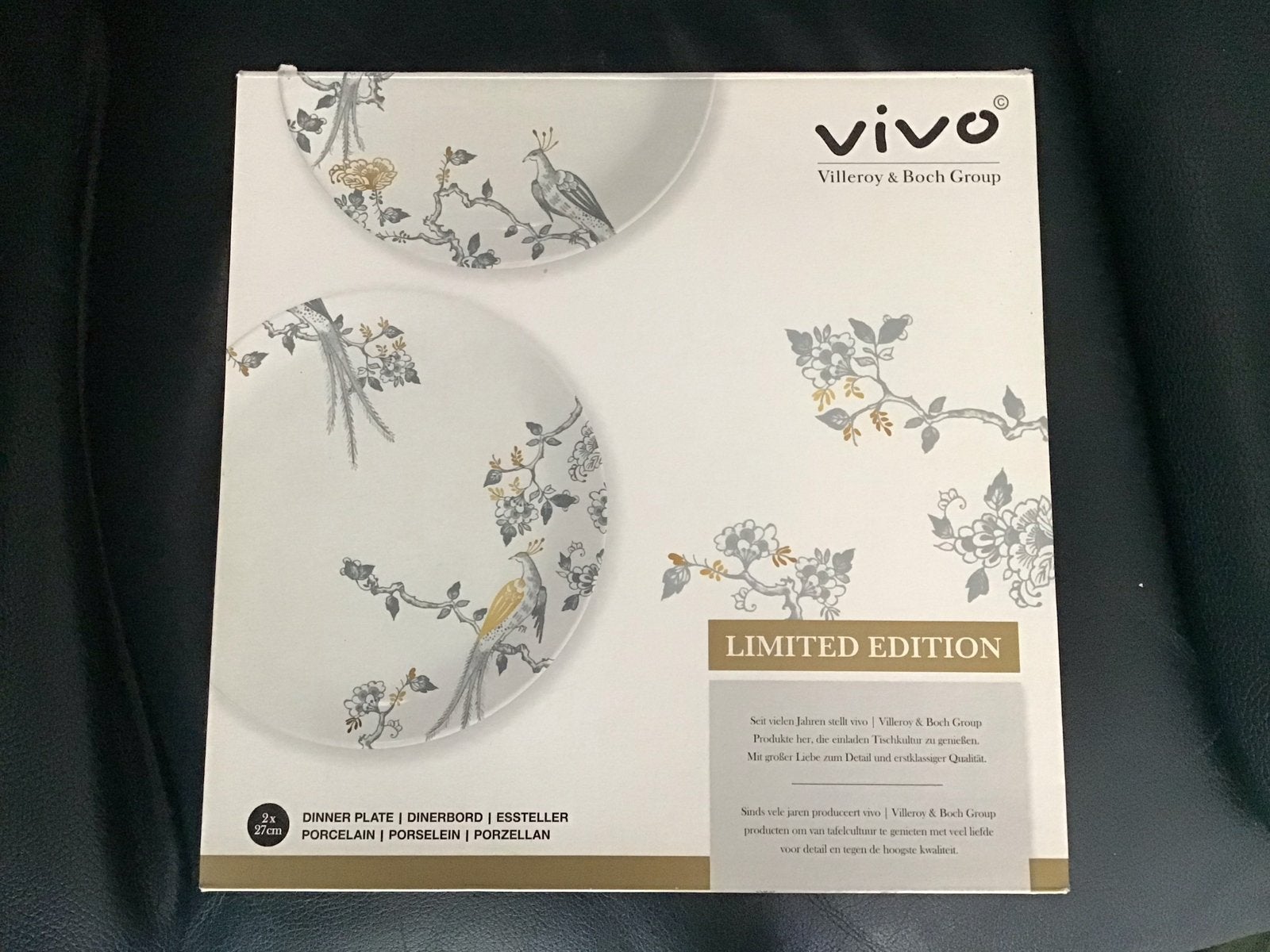 Vivo Villeroy & Boch Limited Edition Dinerborden (6 stuks), Klassiek, Villeroy & Boch, Nieuw, Ophalen of Verzenden