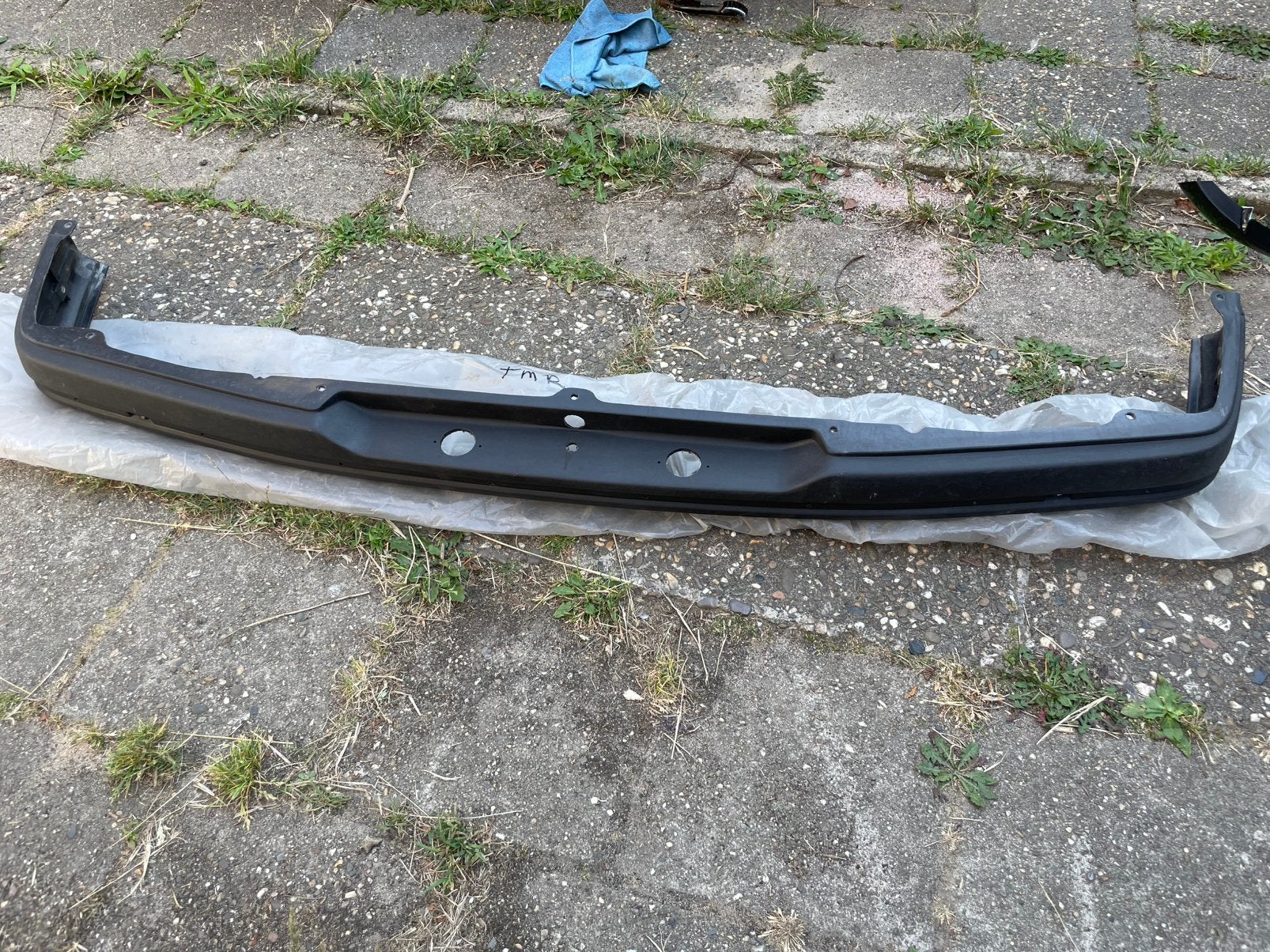 Grijze achterbumper voor Peugeot 205 GTI en 205 CTI, Ophalen of Verzenden