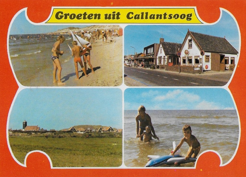 Ch107 ansichtkaart groeten uit callantsoog ( ongelopen ), Ophalen of Verzenden, 1980 tot heden, Gelopen