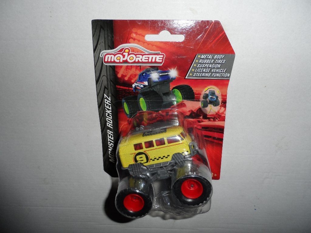 Majorette Monster Rockerz - Volkswagen T1 Bus - 1:64, Ophalen of Verzenden, Nieuw, Auto