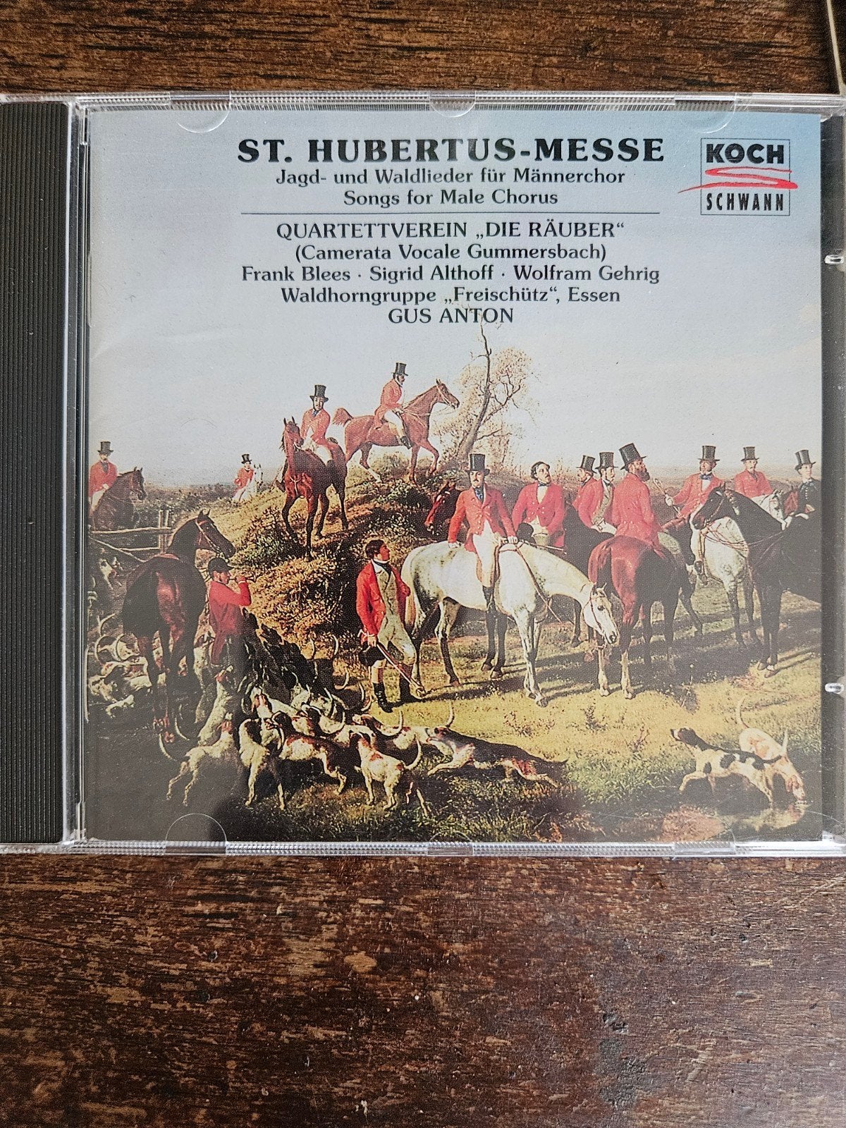 St. Hubertus-Messe - Jacht- en bosliederen voor mannenkoor, Overige componisten, Ophalen of Verzenden, Zo goed als nieuw, Inclusief doosje