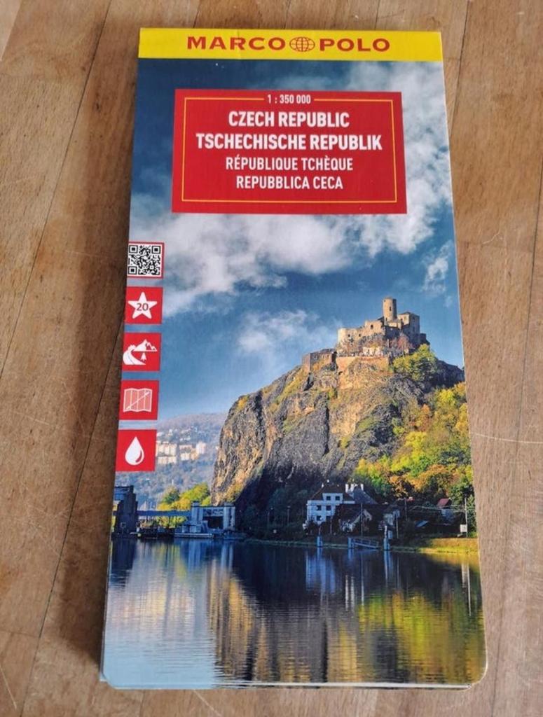 Tsjechie landkaart Nieuw!, Europa, Nieuw, Marco Polo, Ophalen of Verzenden