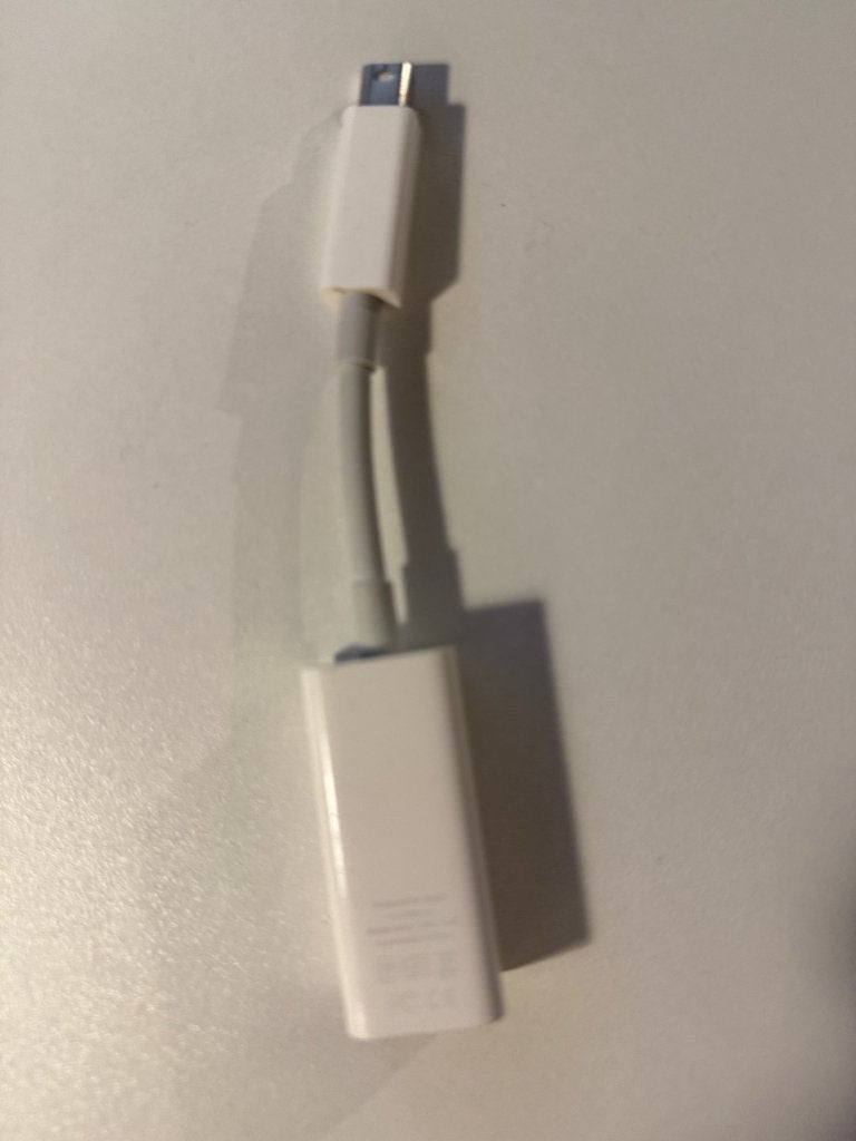 Apple Thunderbolt naar Gigabit Ethernet Adapter A1433, Ophalen of Verzenden, Zo goed als nieuw