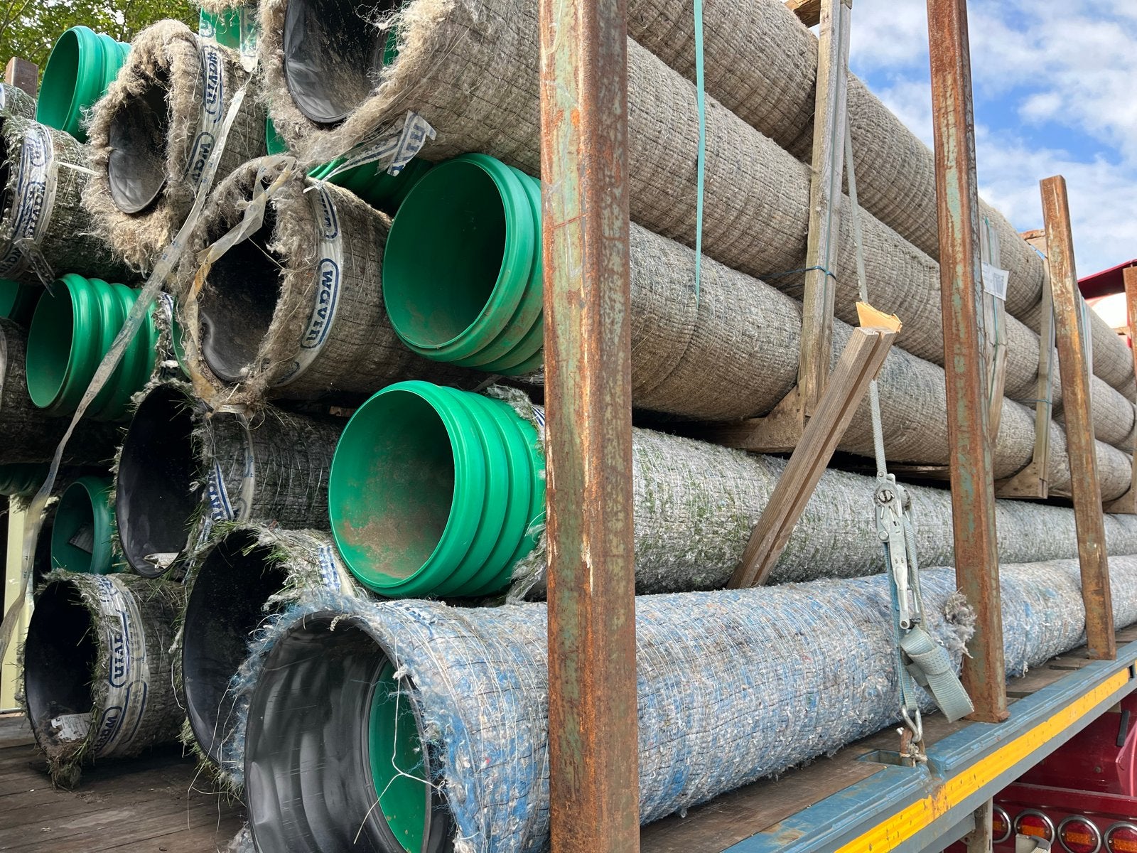 Drainbuis duikerbuis wavin 300 mm, Doe-het-zelf en Verbouw, Buizen en Afvoer, Ophalen, Afvoer, Gebruikt, Pvc