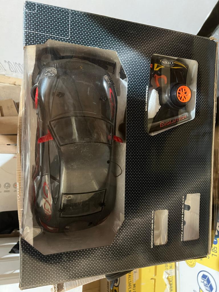 Nikko Porsche 911 GT3 RS RC Auto, Gebruikt, Schaal 1:10, Auto onroad, RTR (Ready to Run)