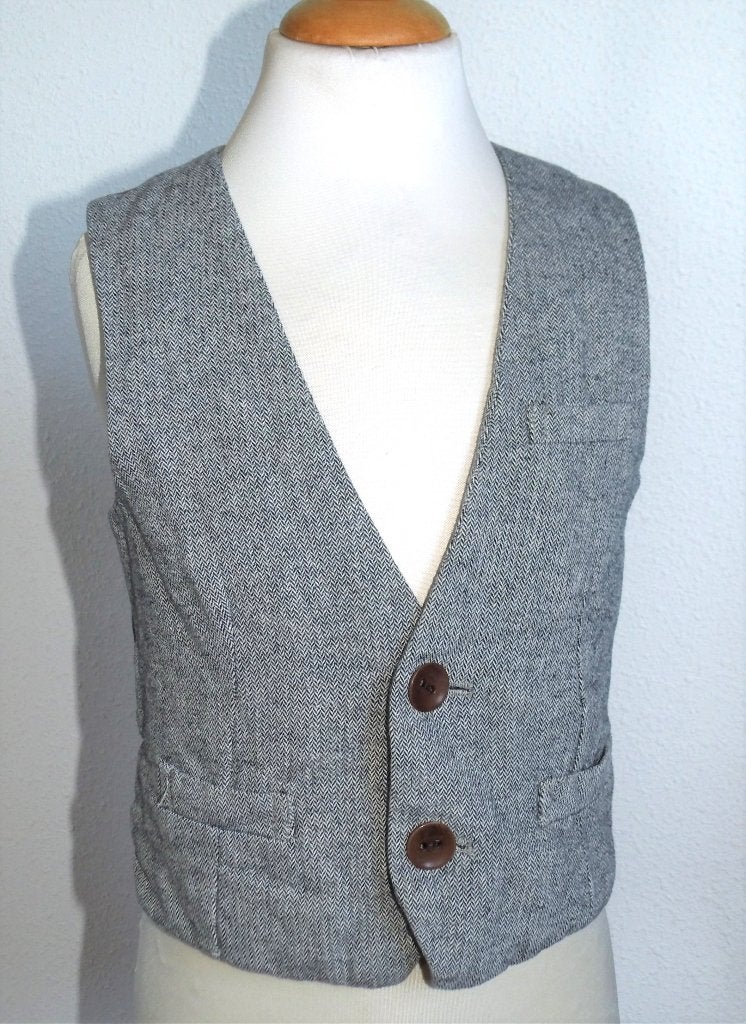 mooi Scotch Shrunk gilet hes vest maat 116 reversible, Trui of Vest, Scotch Shrunk, Ophalen of Verzenden, Zo goed als nieuw