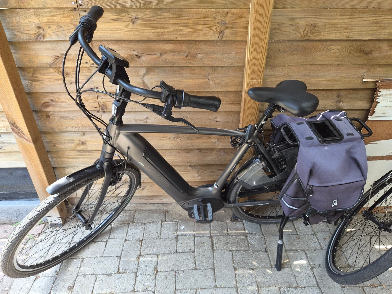 Gazelle Grenoble C8 elektrische fiets, 55 tot 59 cm, Ophalen, Gebruikt, Gazelle