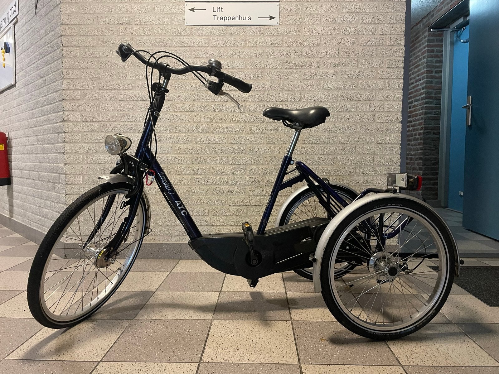 Huka ATC driewieler - Comfortabel en stabiel, Ophalen, Gebruikt, Velgrem