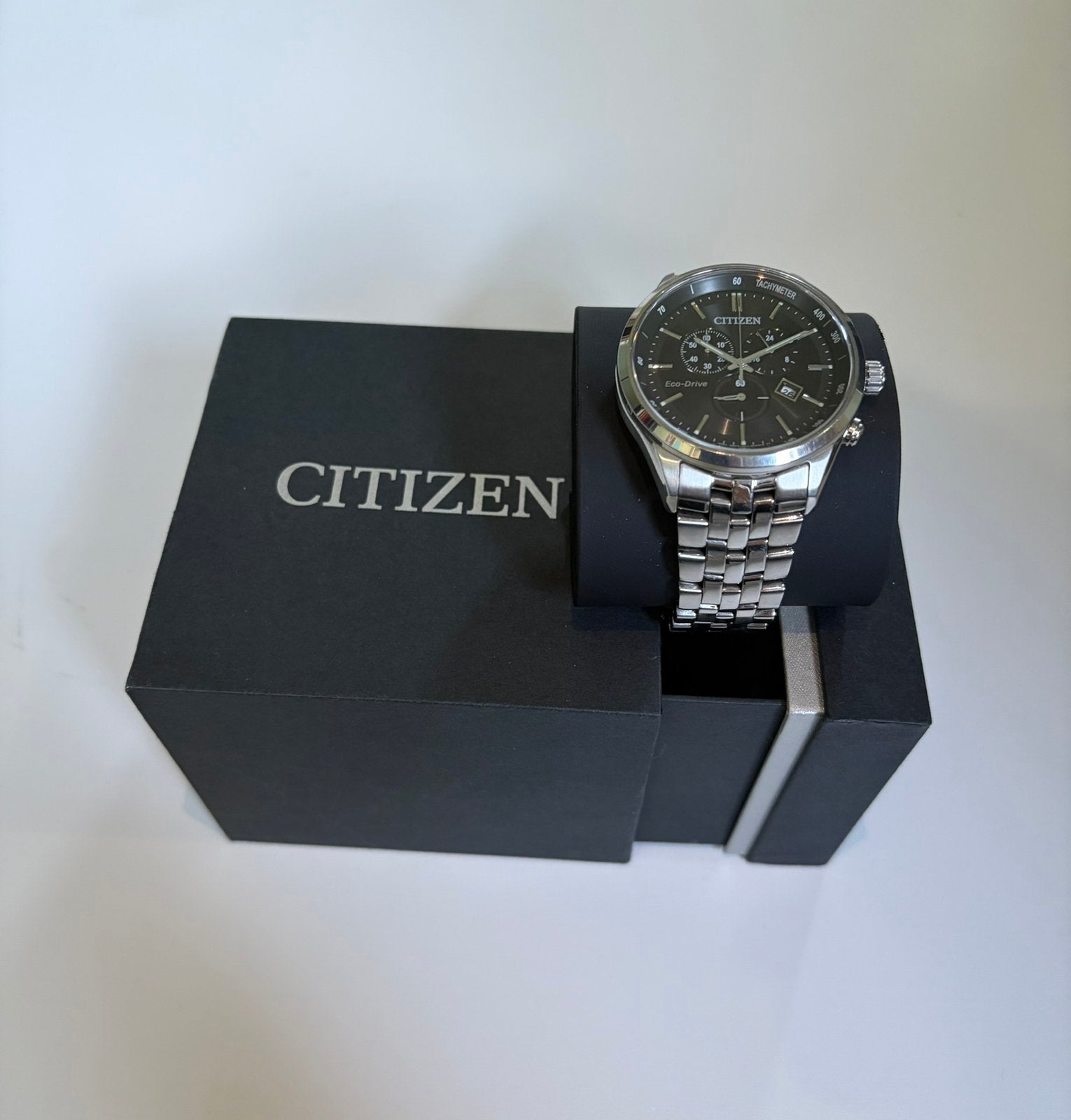 Citizen Chronograph AT2141-87E, Staal, Staal, Ophalen of Verzenden, Zo goed als nieuw