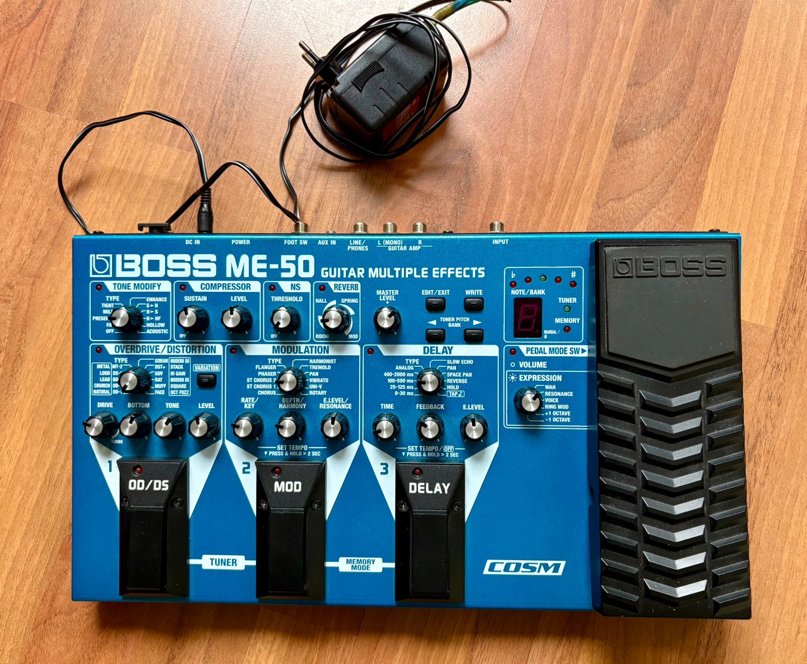Boss ME50 Multi effect, Ophalen, Zo goed als nieuw