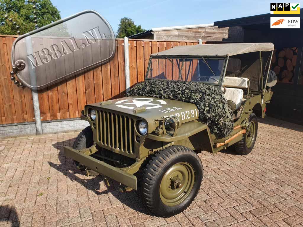 Jeep Willys MB 1952 Hotchkiss M201 inr Nekaf mag, Auto's, Overige modellen, 4 cilinders, Origineel Nederlands, Bedrijf