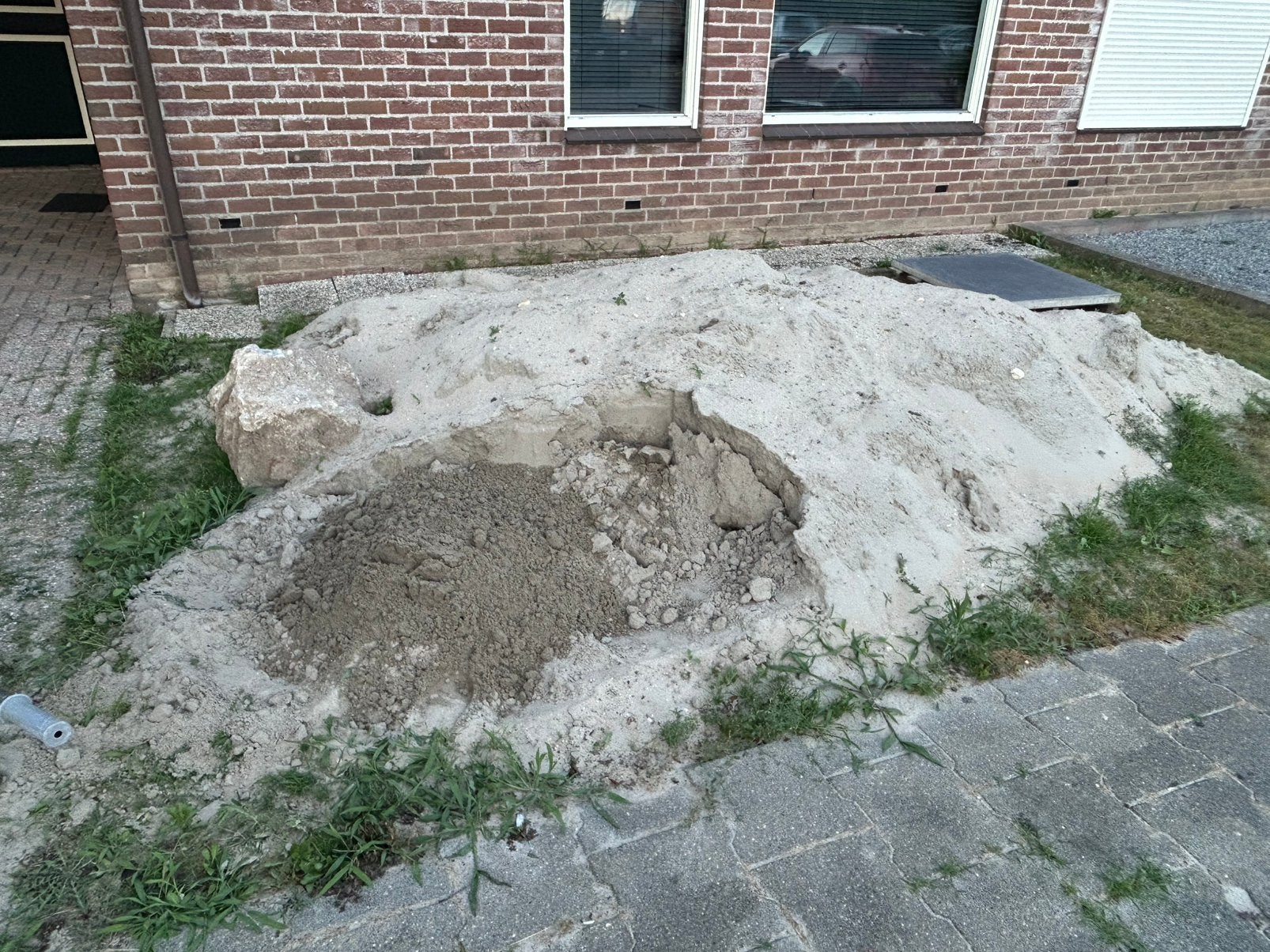 Zand gratis afhalen, Ophalen, Zo goed als nieuw, Ophoogzand