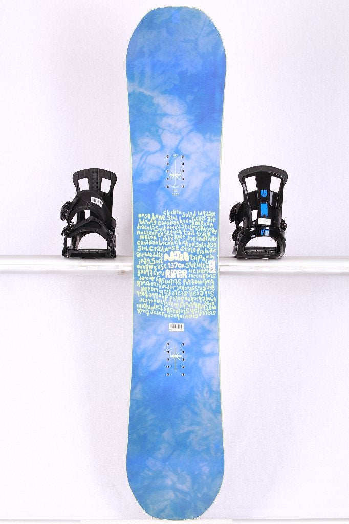 126 137 kinder snowboard NITRO RIPPER 2023 BLUE, Verzenden, Gebruikt, Board