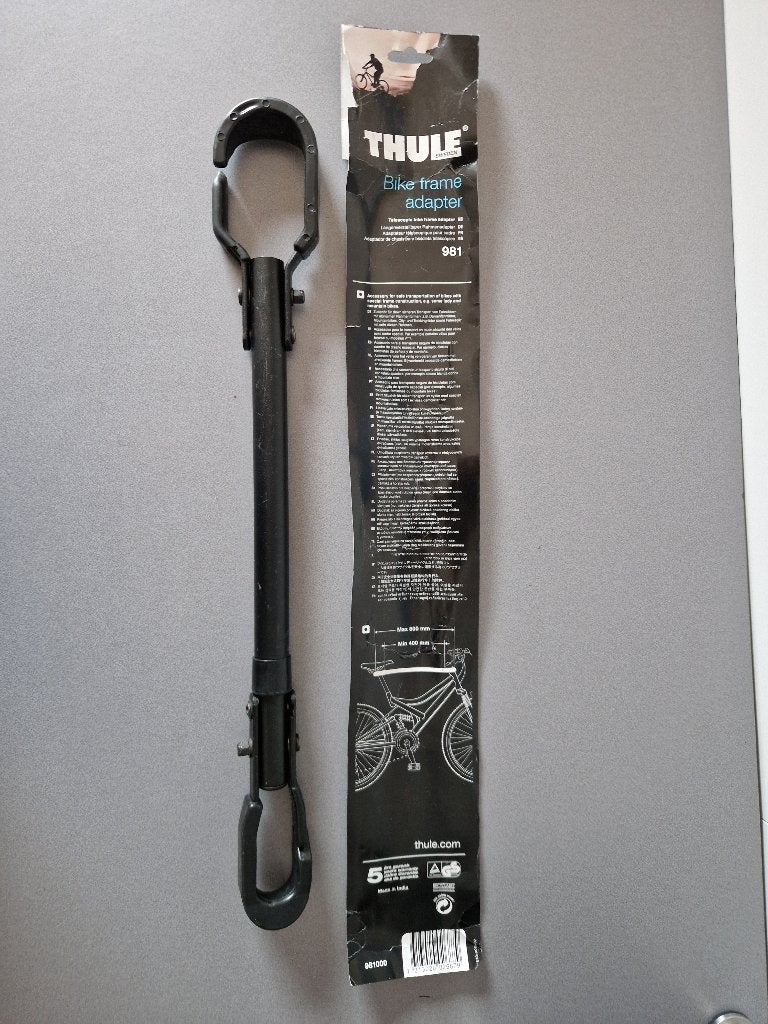 Thule bike frame adapter type 981, Auto diversen, Ophalen, 1 fiets, Gebruikt, Fietsendrager-accessoire