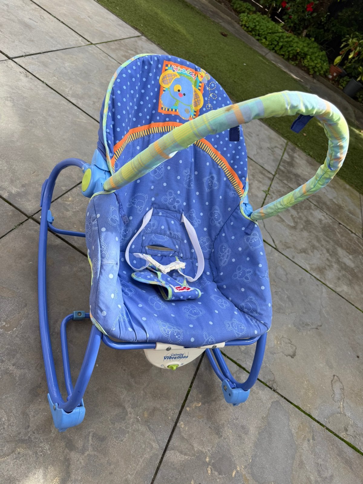 Fisher-Price Link-A-Doos Infant-to-Toddler Rocker wipstoel, Ophalen, Gebruikt, Wipstoel