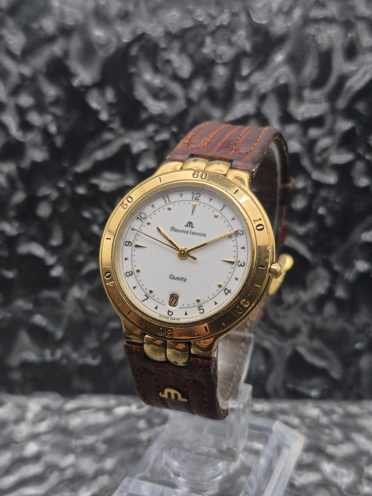 Maurice Lacroix Ref. 95993 Vintage Dress Watch Verguld, Overige merken, Info@mauricelacroix.com, IOS, Ophalen of Verzenden