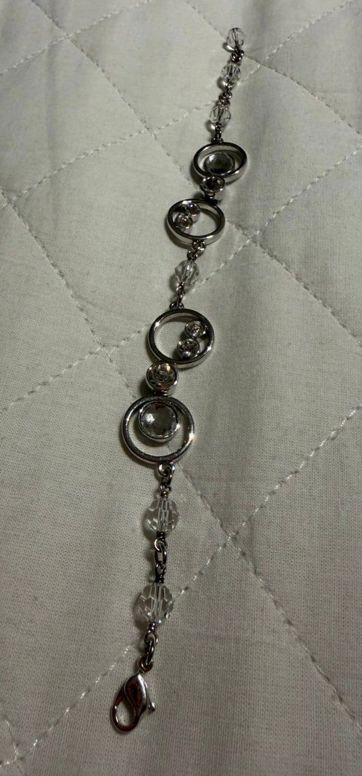 Swarovski Armband, Ophalen, Zo goed als nieuw, Zilver