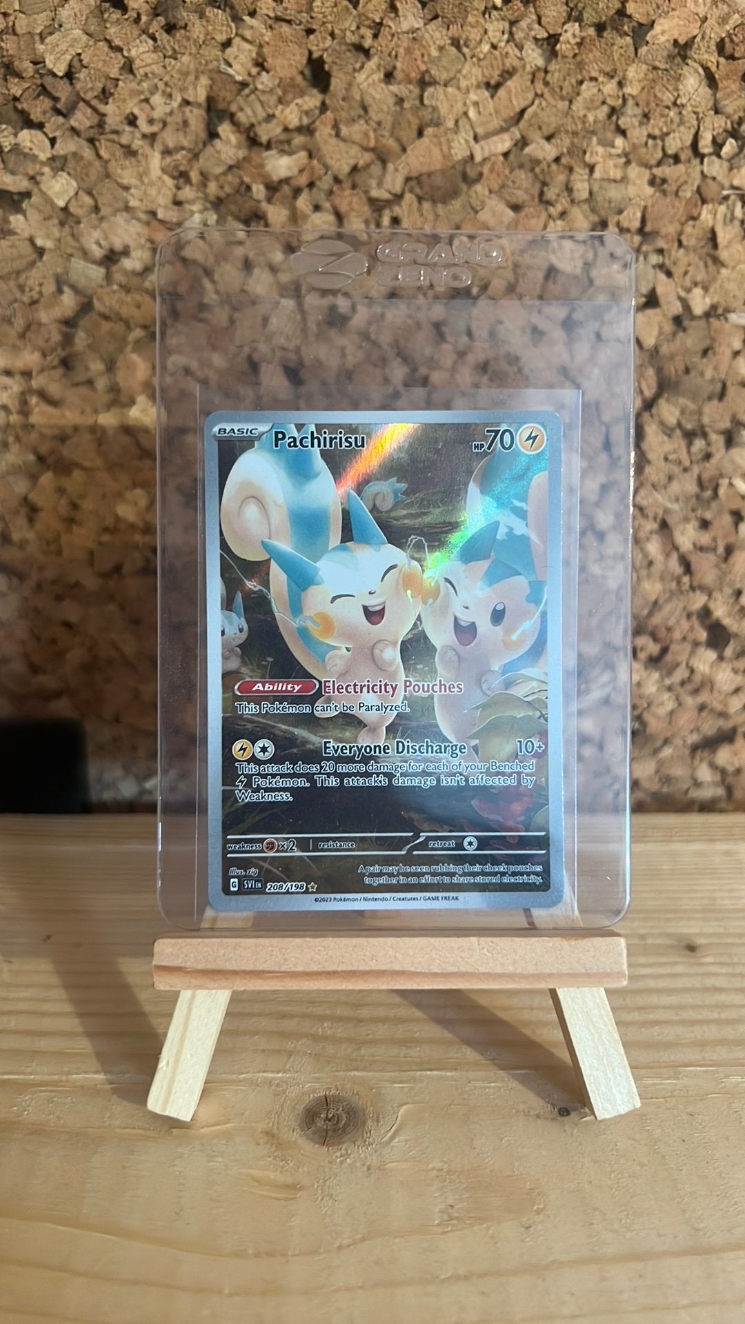 Pachirisu AR 208/198, Ophalen of Verzenden, Nieuw, Losse kaart